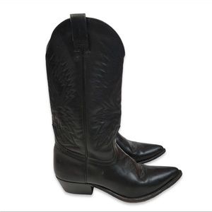 Vintage Seychelles Western Cowgirl Boots in Black Size 7.5